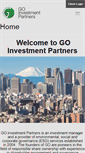 Mobile Screenshot of goinvestmentpartners.com